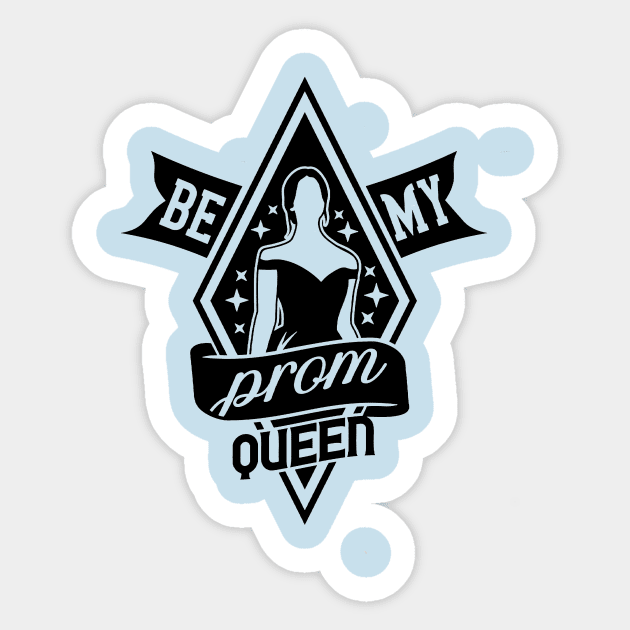 Prom Night, Be My prom Queen, Grad Party Sticker by joyjeff